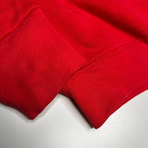 Vintage 90s Fruit of the Loom Best Deer Wildlife Graphic Sweatshirt – Red – XL - Picture 9 of 9